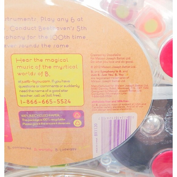 B. Toys Battat Symphony Musical Toy Orchestra For Kids Classical Music - Picture 13 of 15